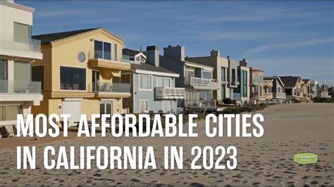 affordable cities in california